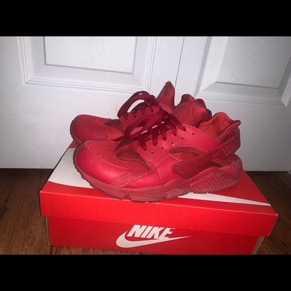 Nike huarache red size 8.5 - Picture 1 of 2